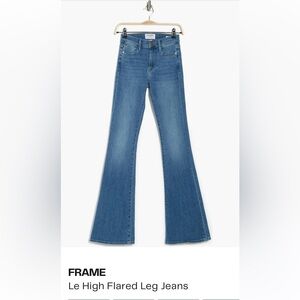 Frame Denim Jeans Le High Flare Size 30